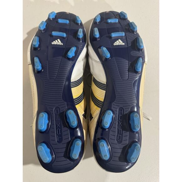 Addidas Predator Cleats Size 13 US White Blue And Yellow No Box main image 14